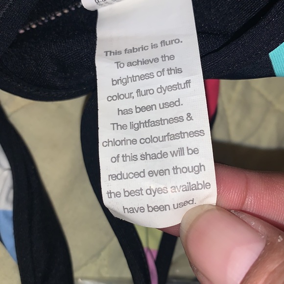 Seafolly Australia band wave zip front bandeau bikini top - Picture 10 of 11